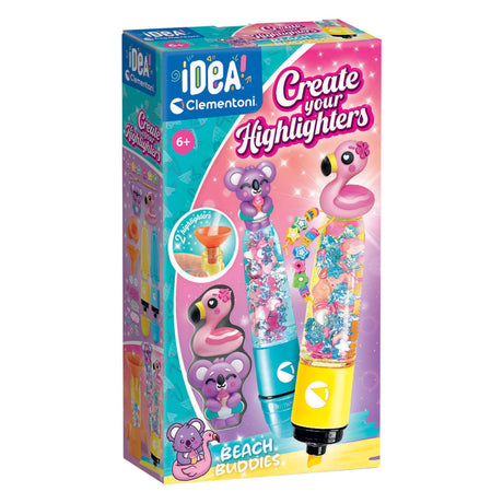 Clementoni Idea Make Your Own Highlighters - Summer Friends