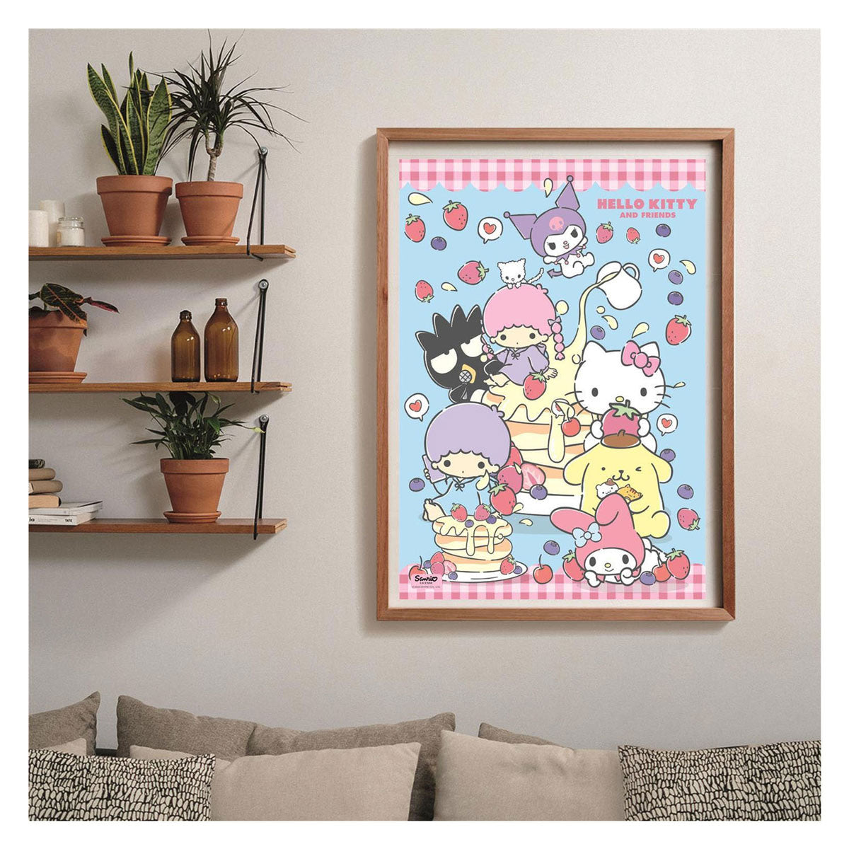 Clementoni - 37117 - Puzzel - 1000 Stécker - Hello Kitty
