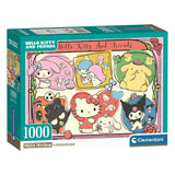 Clementoni jigsaw puzzle hello kitty and friends - 1000 pcs.