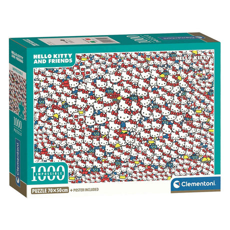 Clementoni onméiglech Puzzel Hello Kitty - 1000 Stéck.