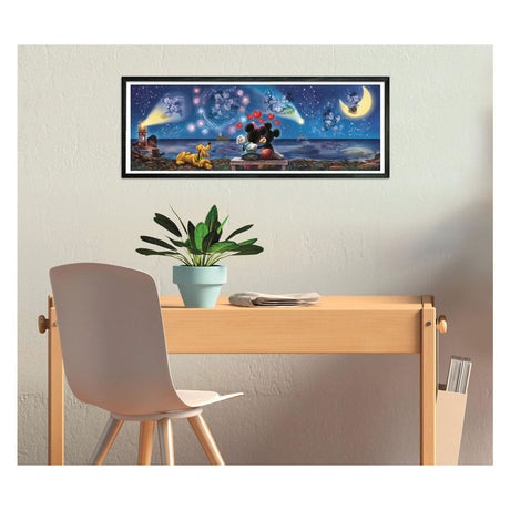 Clementoni pussel Musse och Minnie panorama - 1000 st.