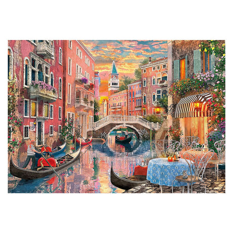 Clementoni - puzzle - 6000 pieces - sunset in Venice - high quality collection - puzzle for adults