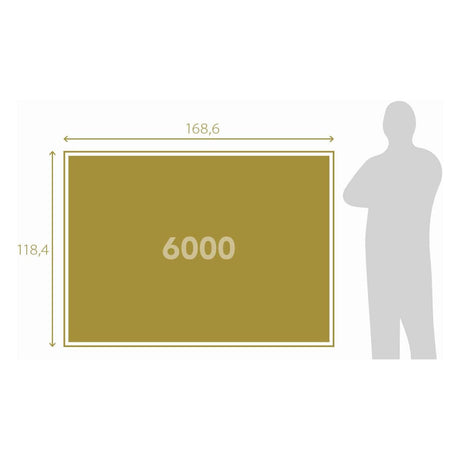 Clementoni – Puzzle – 6000 Teile – Sonnenuntergang in Venedig – hochwertige Sammlung – Puzzle für Erwachsene