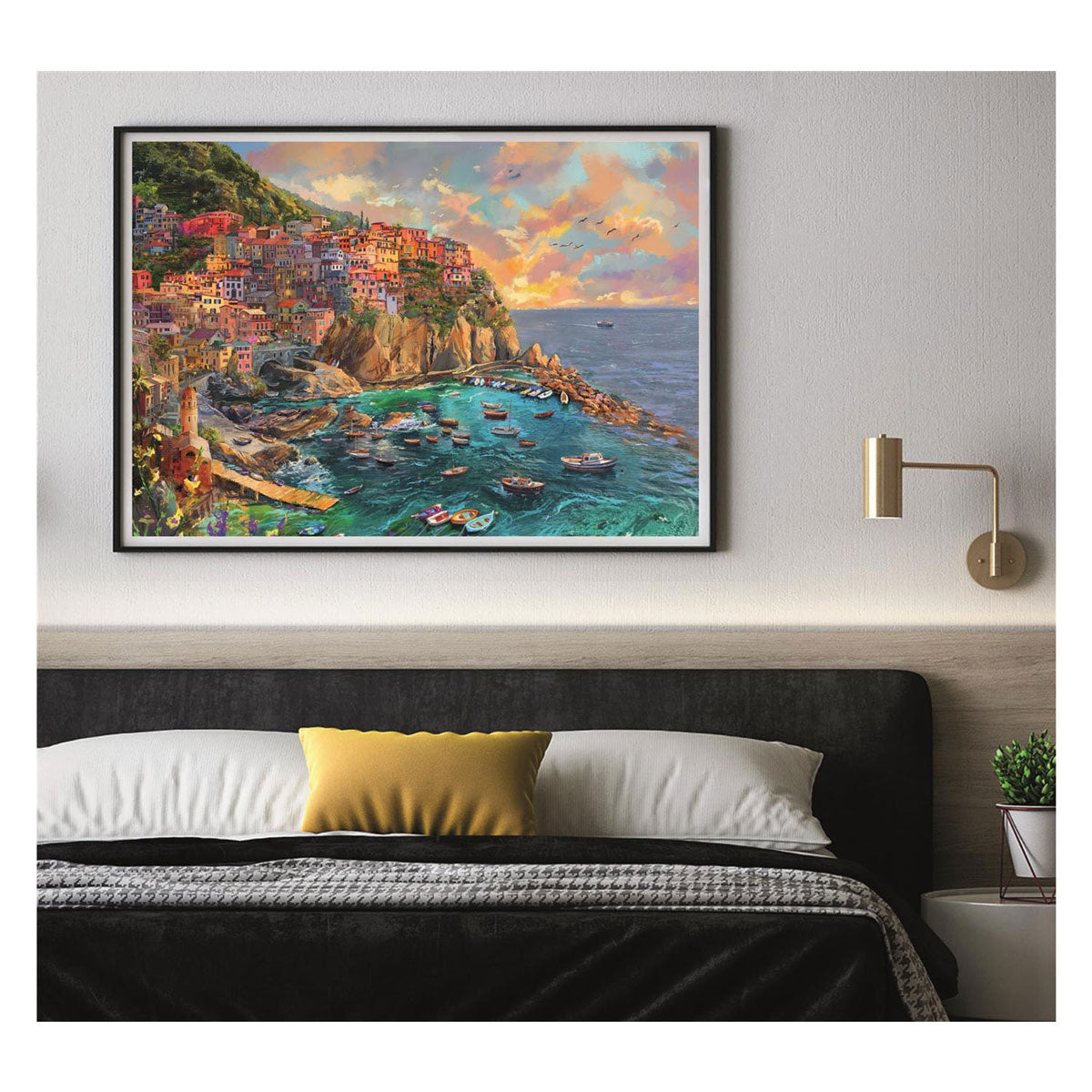 Clementoni jigsaw puzzle painted manarola - 2000 pcs.