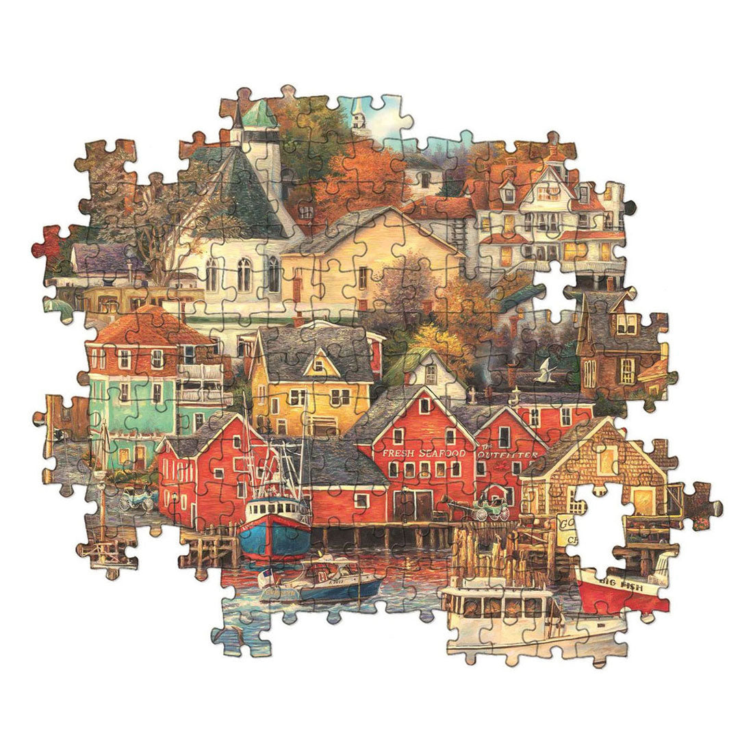 Clementoni Puzzel Good Times Harbor - 1500 Stéck.