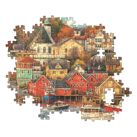 Clementoni jigsaw puzzle good times harbor - 1500 pcs.