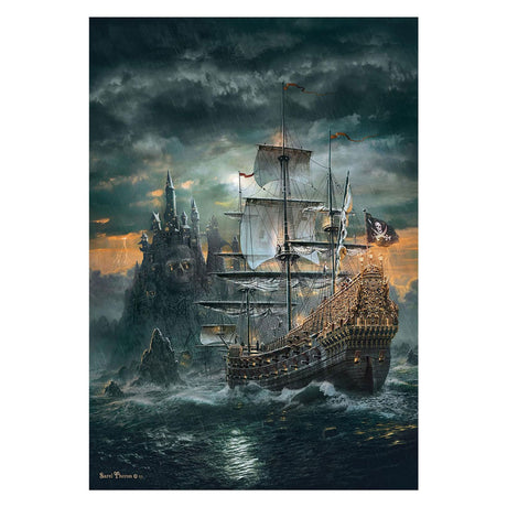 Clementoni jigsaw puzzle the pirate ship - 1500 pcs.