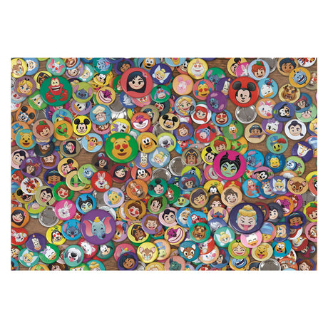 Clementoni onméiglech Puzzel Disney - 1000 Stéck.