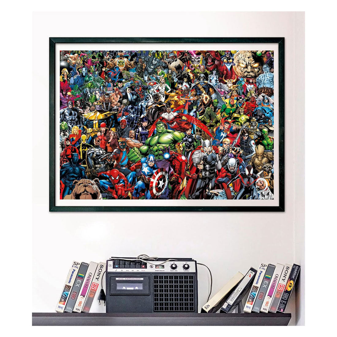 Clementoni impossible jigsaw puzzle marvel - 1000 pcs.