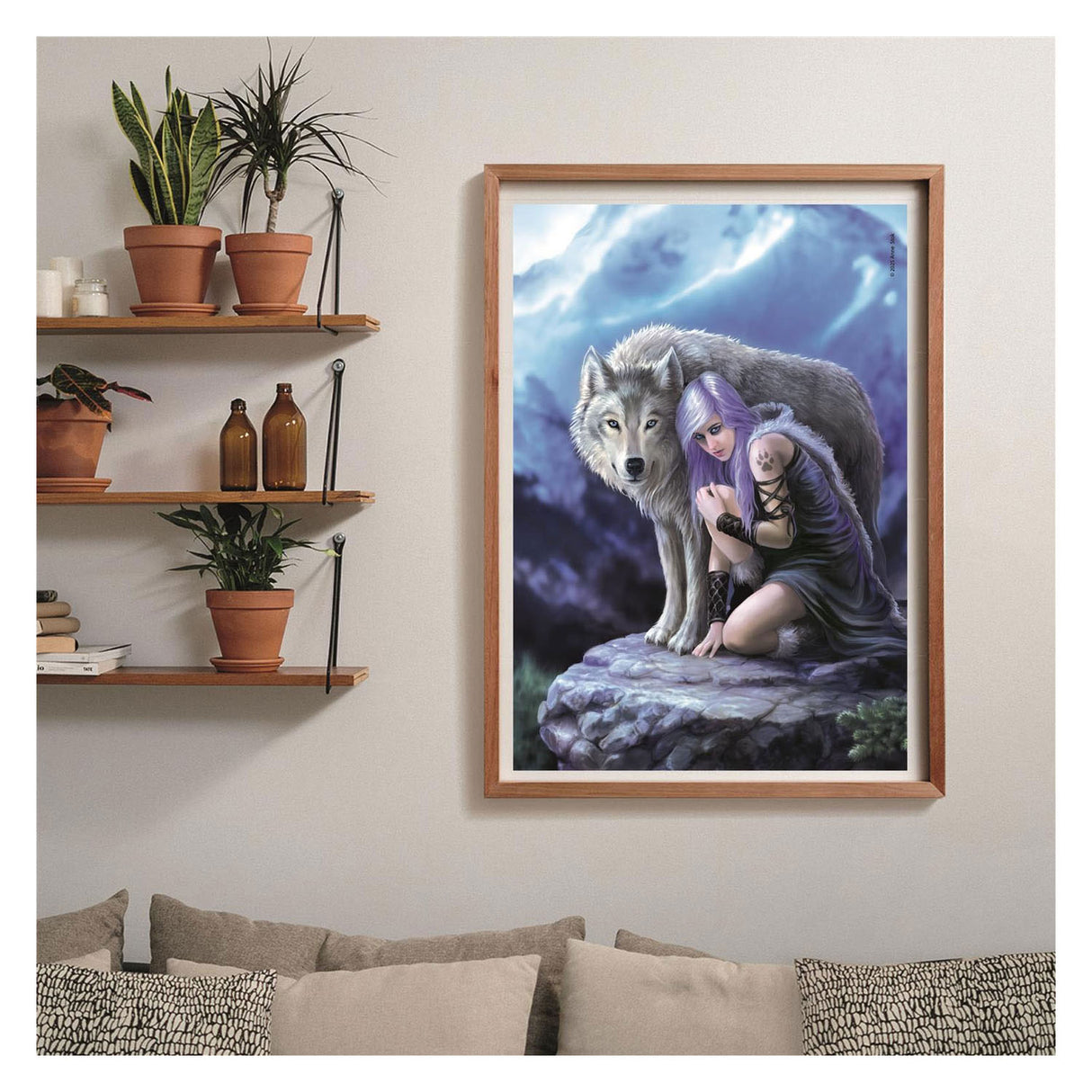 Clementoni jigsaw puzzle Anne Stokes protector - 1000 pcs.