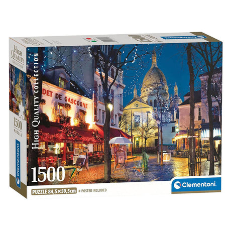 Clementoni jigsaw puzzle Paris Montmartre - 1500 pcs.