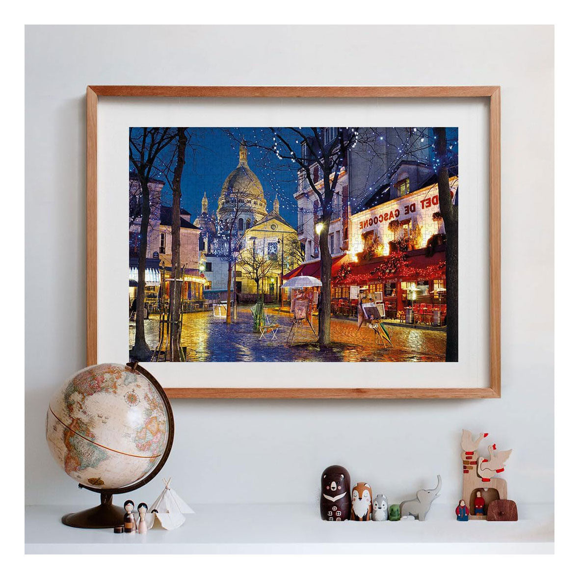 Clementoni jigsaw puzzle Paris Montmartre - 1500 pcs.