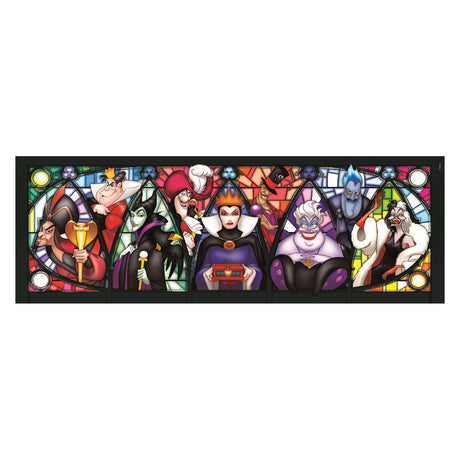 Clementoni pussel Disney villains panorama - 1000 st.