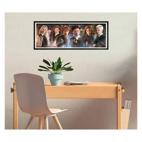 Clementoni - Puzzel - 1000 Stécker - Harry Potter Panorama