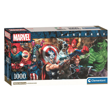 Clementoni pussel marvel panorama - 1000 st.