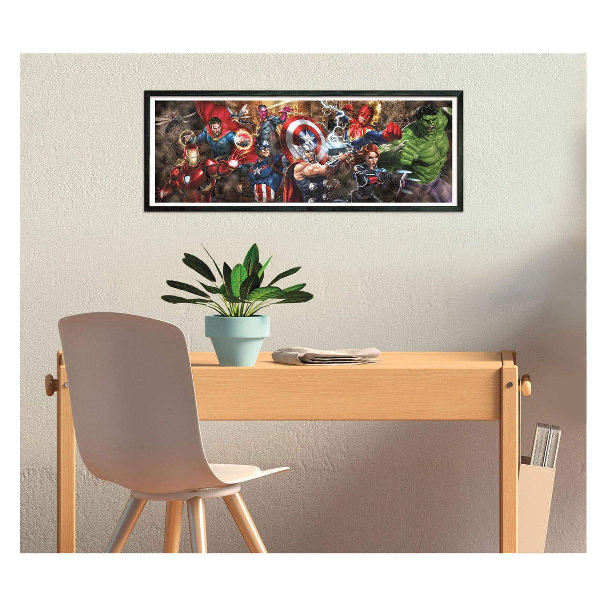Clementoni jigsaw puzzle marvel panorama - 1000 pcs.