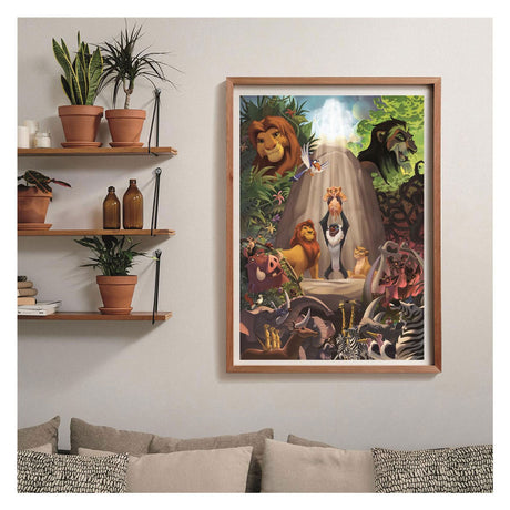 Puzzle Clementoni - lví král - 1000 dílků - včetně plakátu