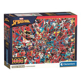 Clementoni jigsaw puzzle impossible marvel spiderman - 1000 pcs.