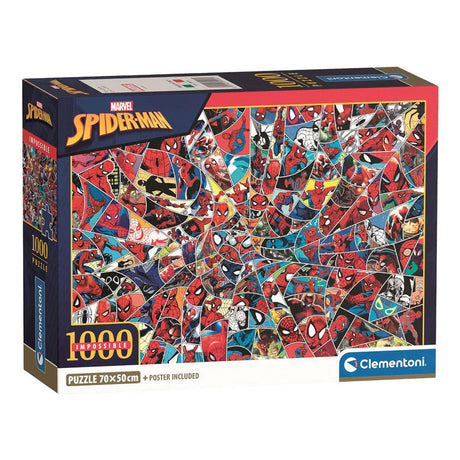 Clementoni pussel omöjligt marvel spiderman - 1000 st.