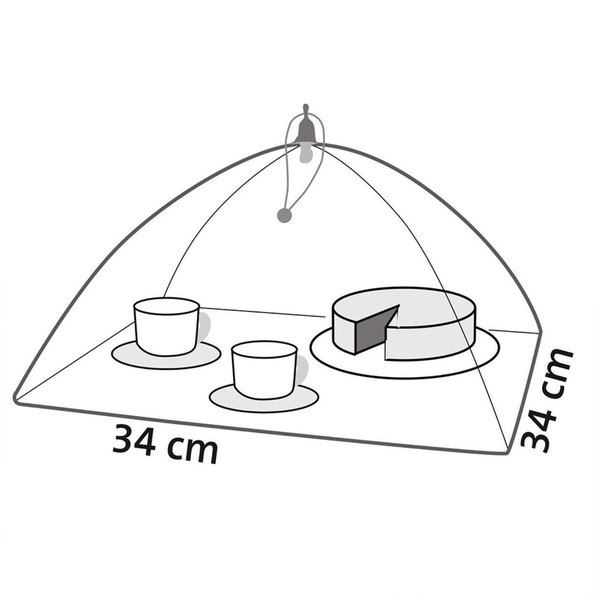 Westmark fly hood 34x34 cm | 2 pcs