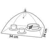 Westmark fly hood 34x34 cm | 2 pcs
