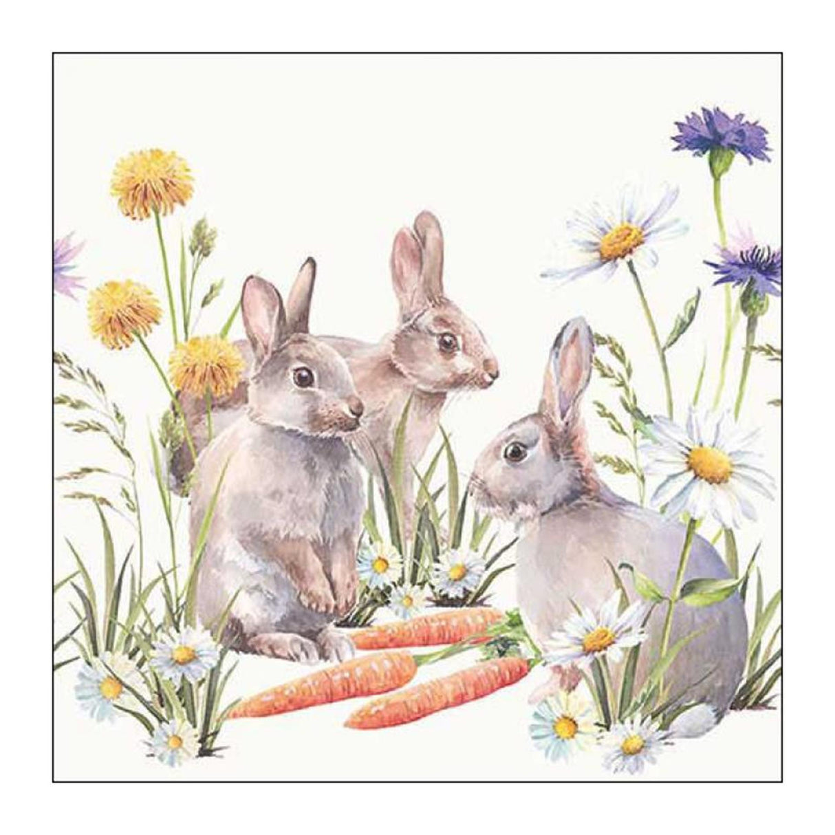 Ambiente Servietten Karottenbehandlung 33x33cm