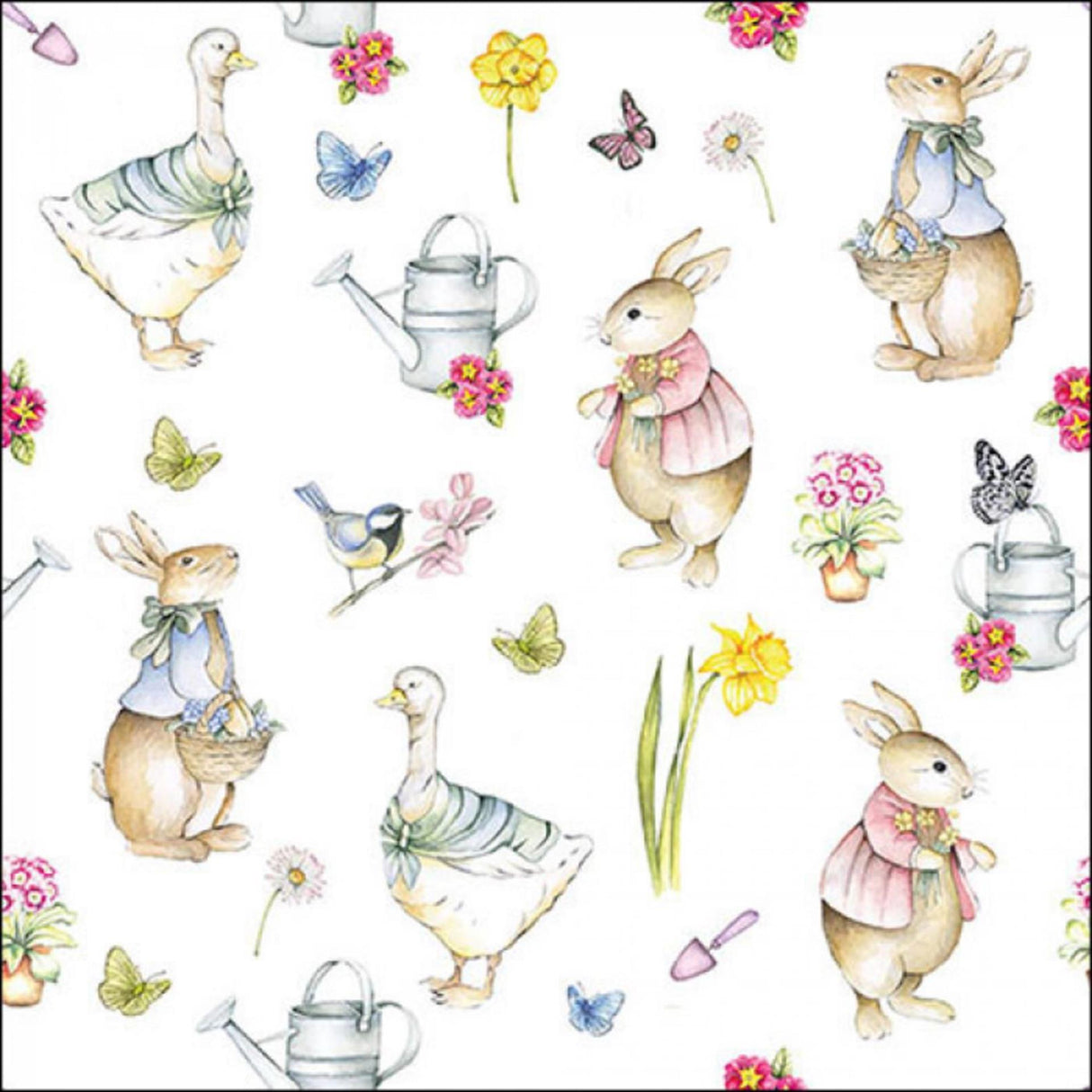 Ambiente napkins easter garden 33cm
