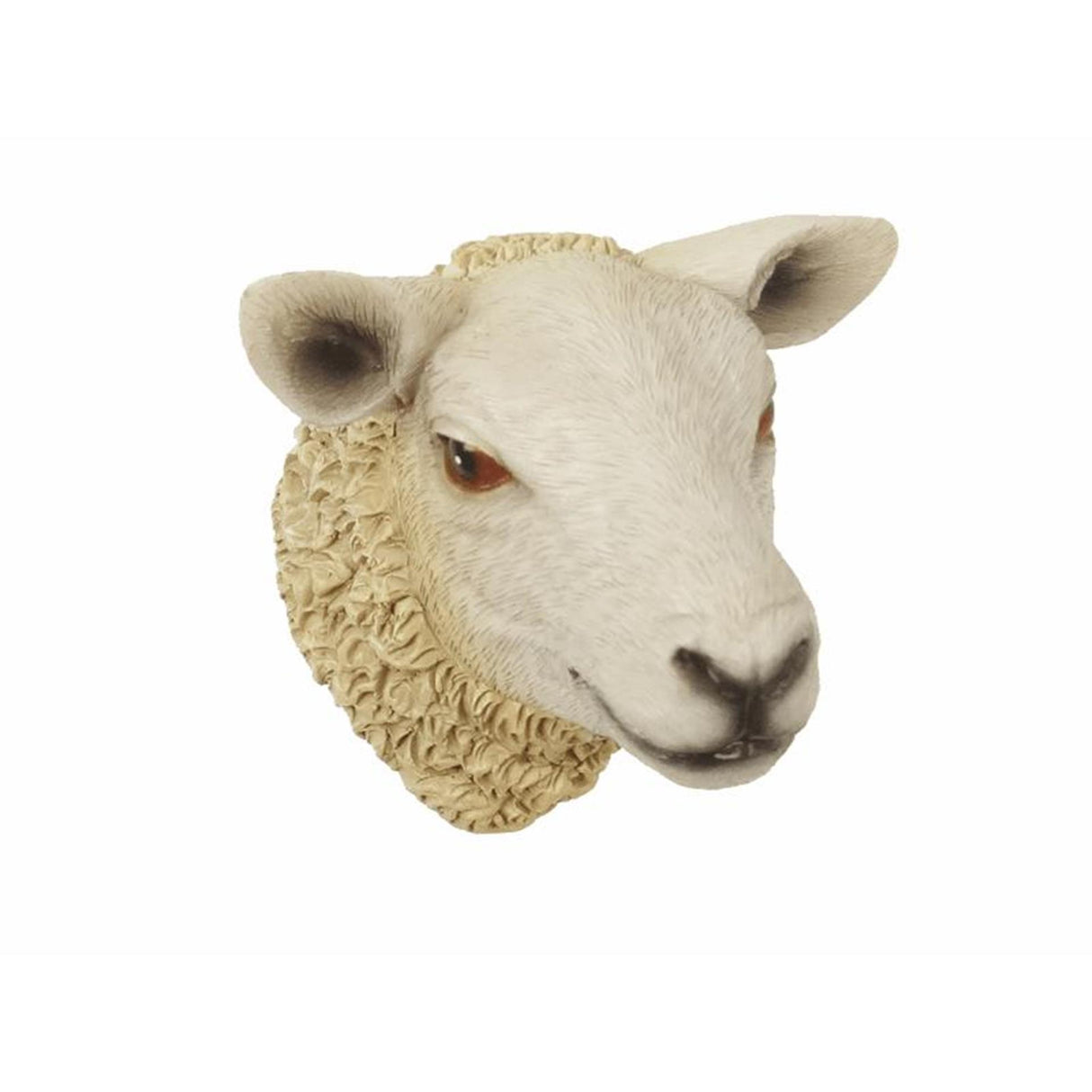 Gerkimex 3D magnet sheep head polystone 6x7cm
