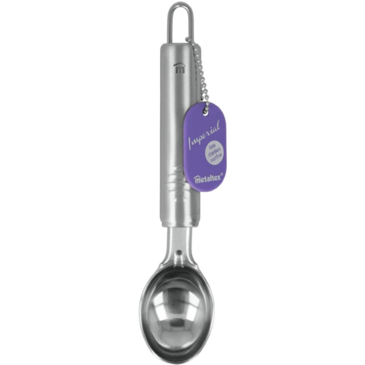 Metaltex imperial ice cream spoon stainless steel 19.5cm