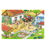 Ravensburger alegre vida agrícola 2 x 24 piezas