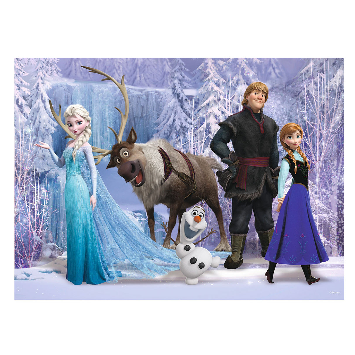 Ravensburger Frozen: nell'Impero della Snow Queen, 100 °.