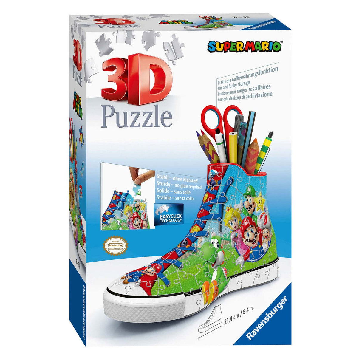 Ravensburger 3d Puzzle Sneaker Super Mario