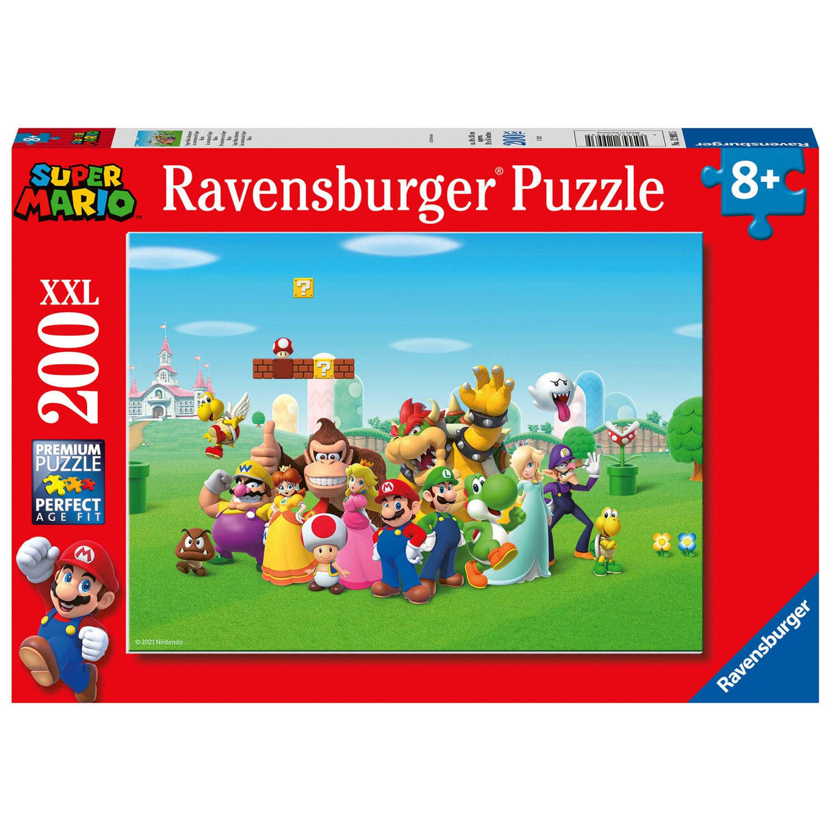 Ravensburger Super Mario Puzzle, 200st. Xxl