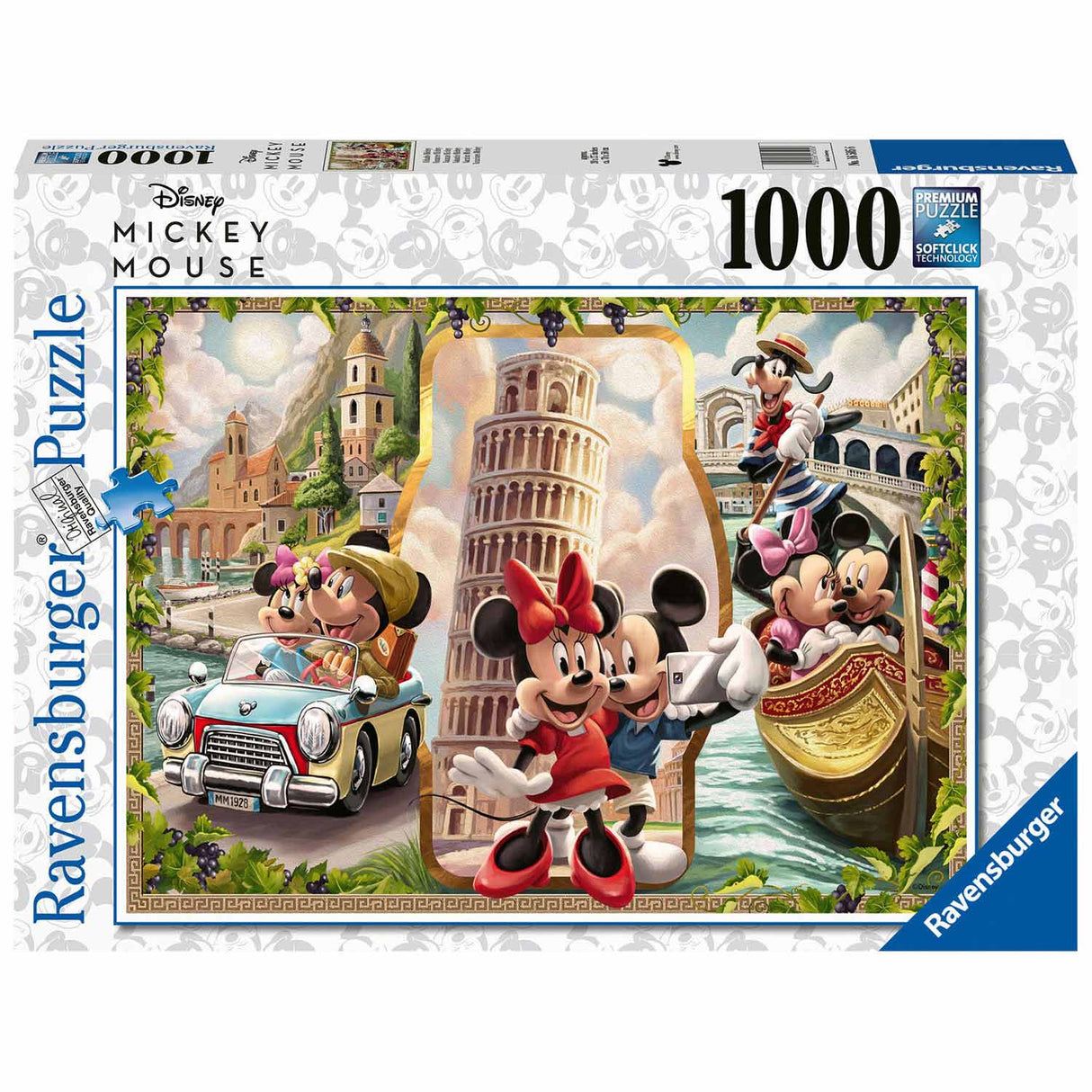 Ravensburger -puslespil Mickey Mouse 1000st.