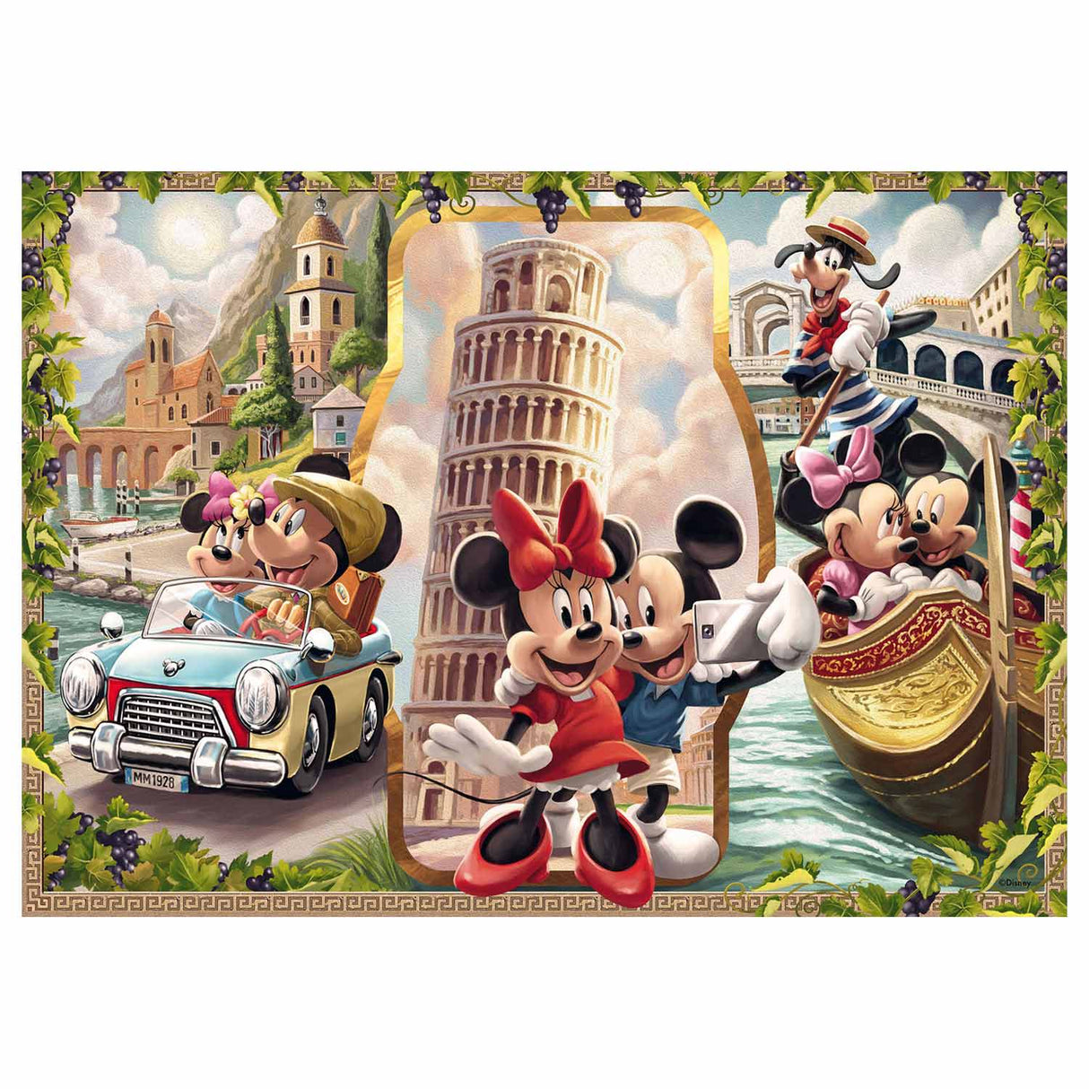 Ravensburger -puslespil Mickey Mouse 1000st.