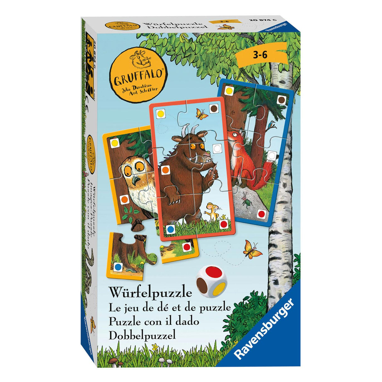 RAVENSBURGER GRUFFALO DICE PUZLE