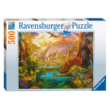 Ravensburger Land vun den Dinosaurier huet de Puzzzel, 500st.