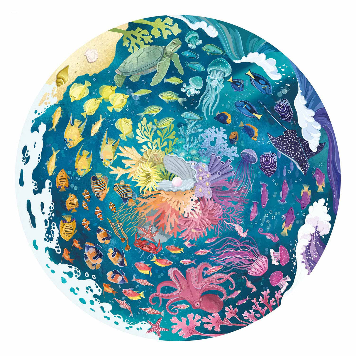 Ravensburger Circle of Colors Puzzles Ocean, 500st.