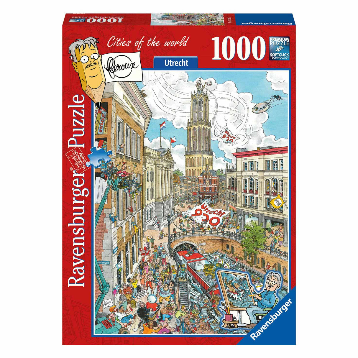 Ravensburger Fleroux Utrecht Puzzle Jigsaw, 1000st.