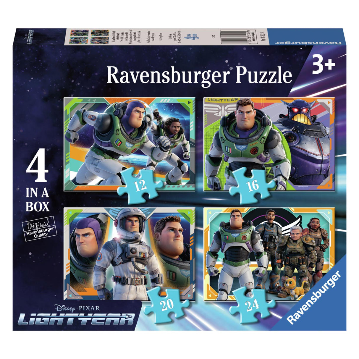 Ravensburger lightyear 4in1 rompecabezas rompecabezas