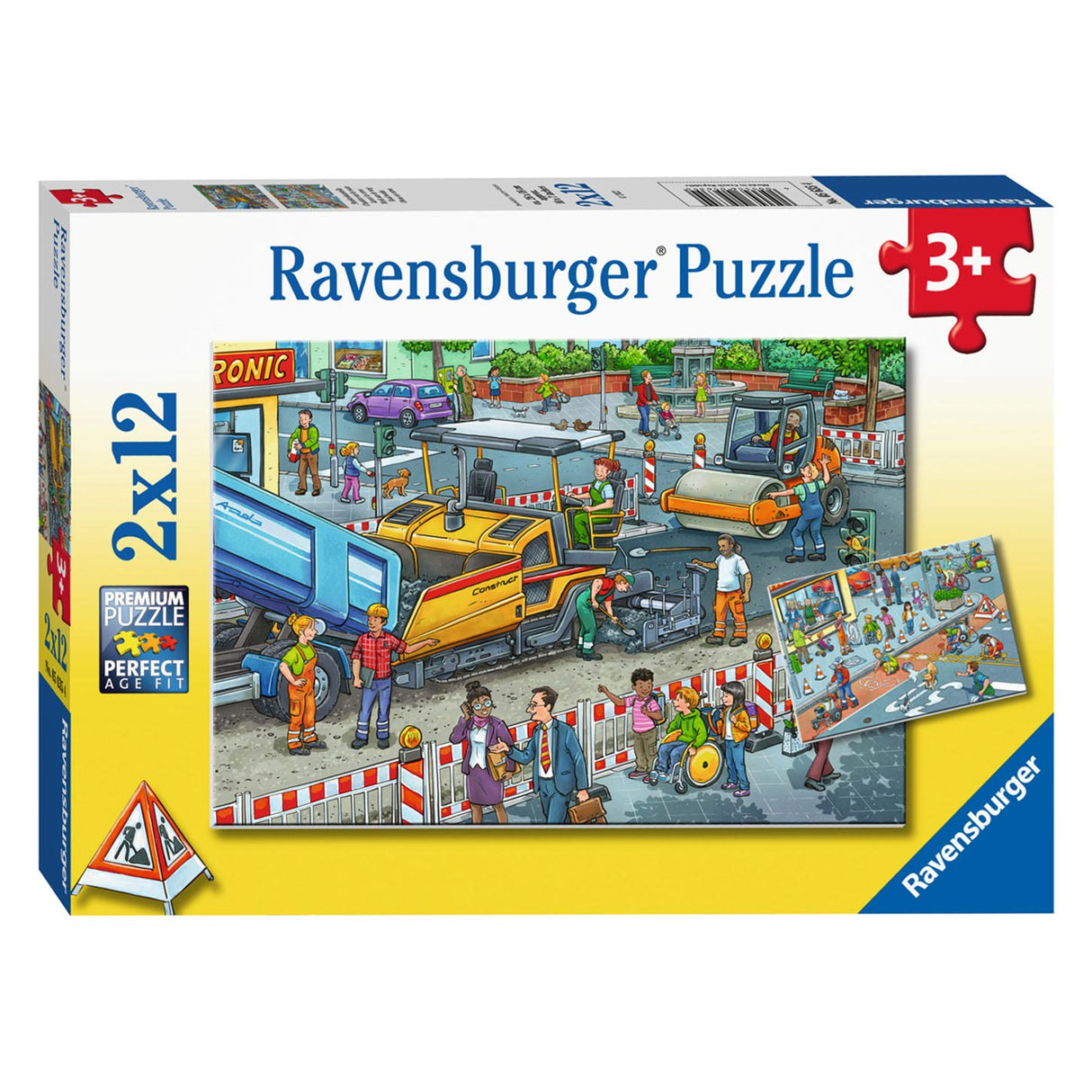 Ravensburger Work on the Road Legwurzel 2x12 pieces