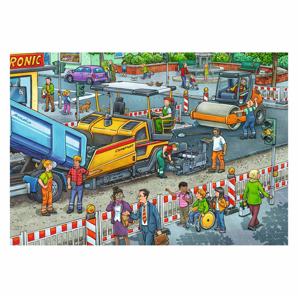 Ravensburger Work on the Road Legwurzel 2x12 pieces