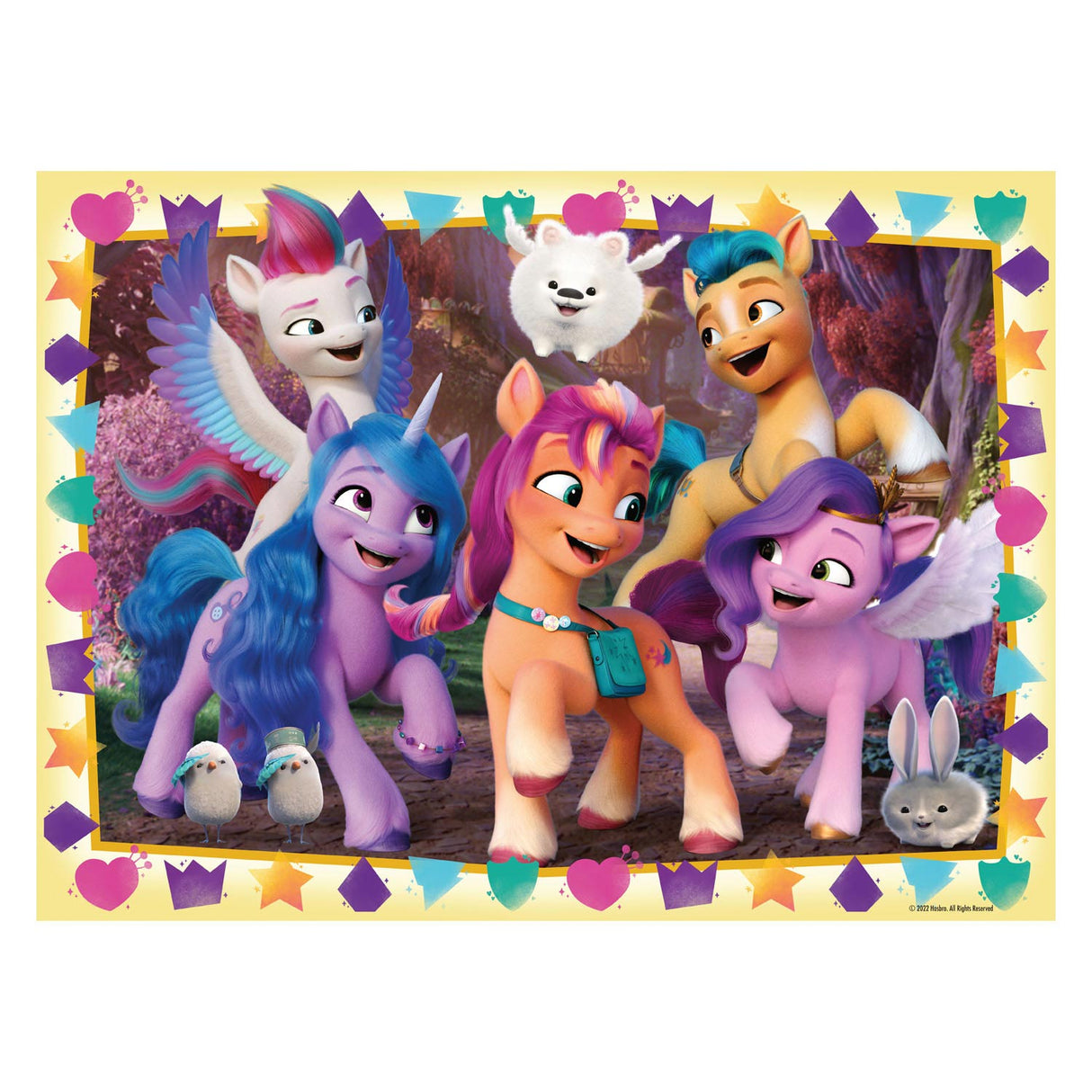 De Ravensburger huet de Ravzs Puzzzel meng kleng Pony Xxl, 100th.