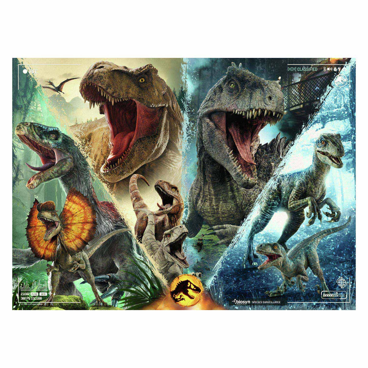 Ravensburger - jurassic Welt Dominatioun Puzzle Xxl 100st.