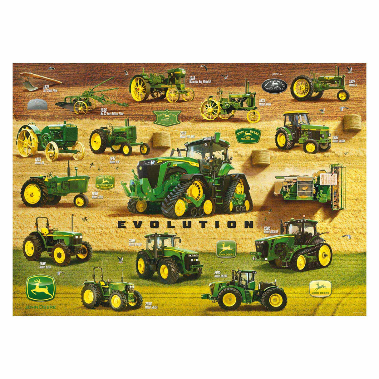 Ravensburger The Heritage of John Deere Leg Puzzle, 1000st.