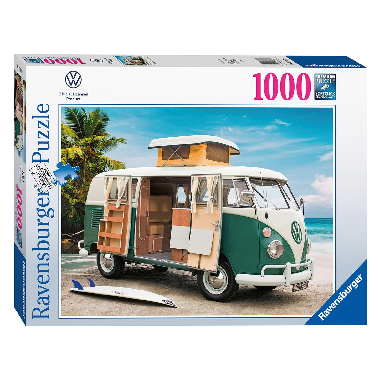 Ravensburger Jigswagen T1 Camper Van, 1000st.