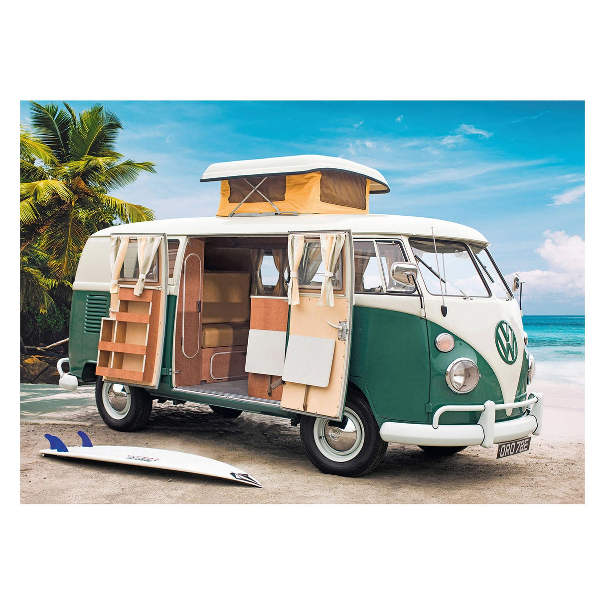 Ravensburger jigswagen T1 Camper van, 1000st.