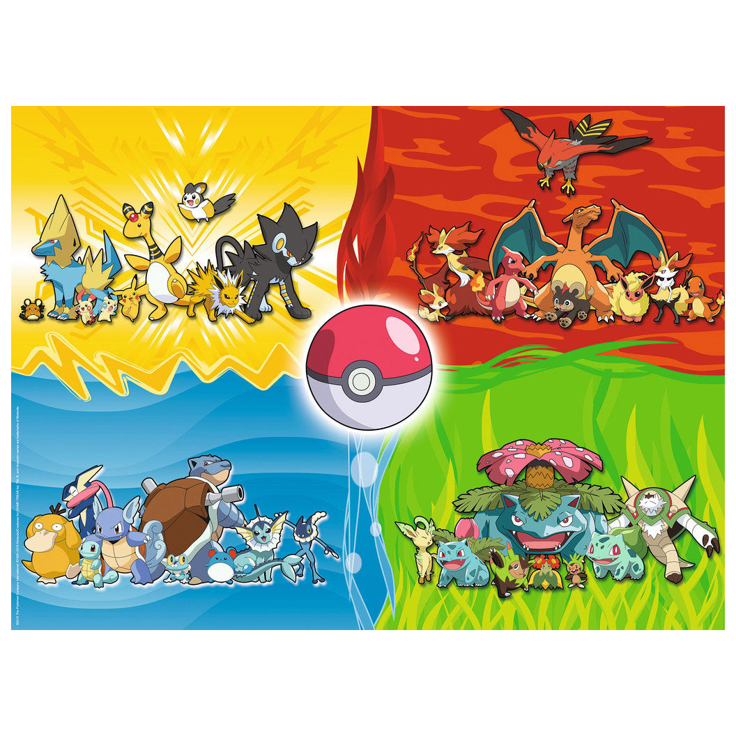 Ravensburger different Pokemon puzzle - jigsaw puzzle - 150 pieces
