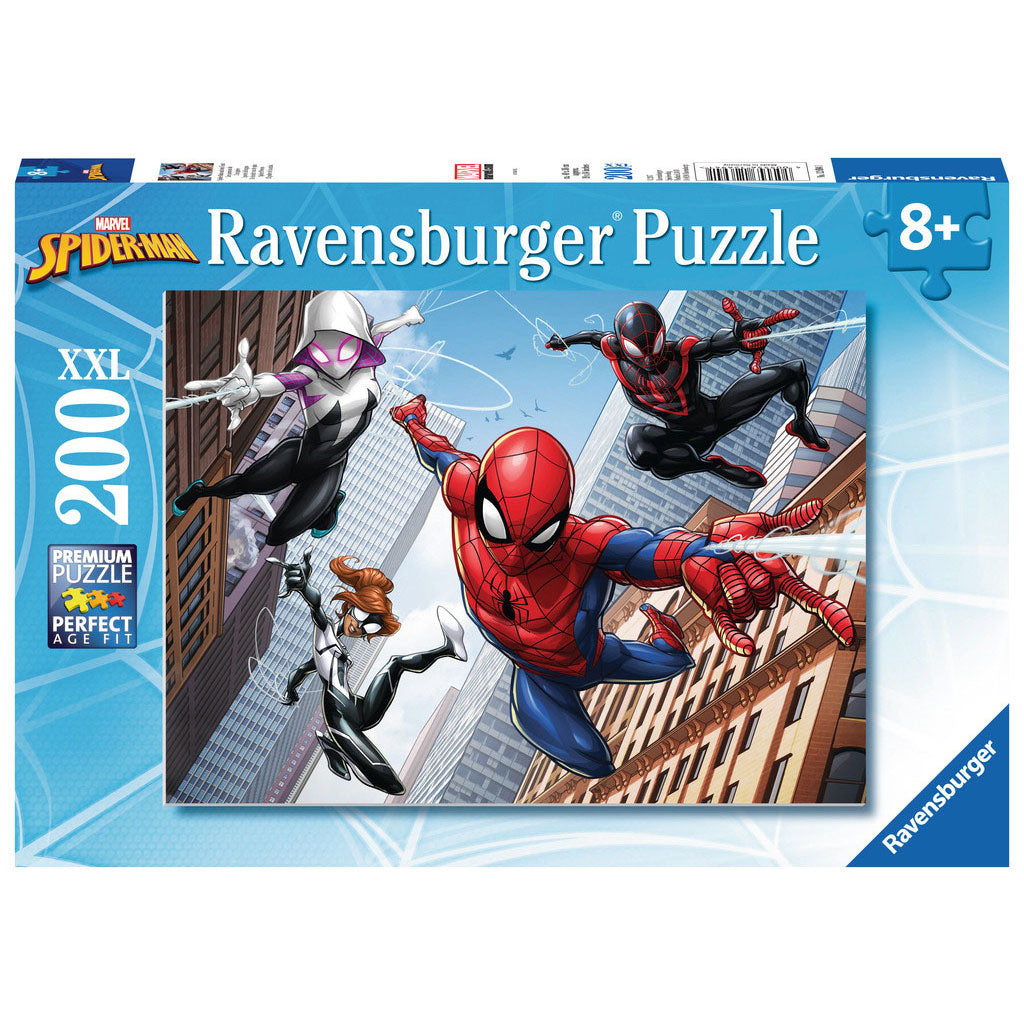 Ravensburger - Spiderman - La potencia de las piezas de Spin 200 XXL