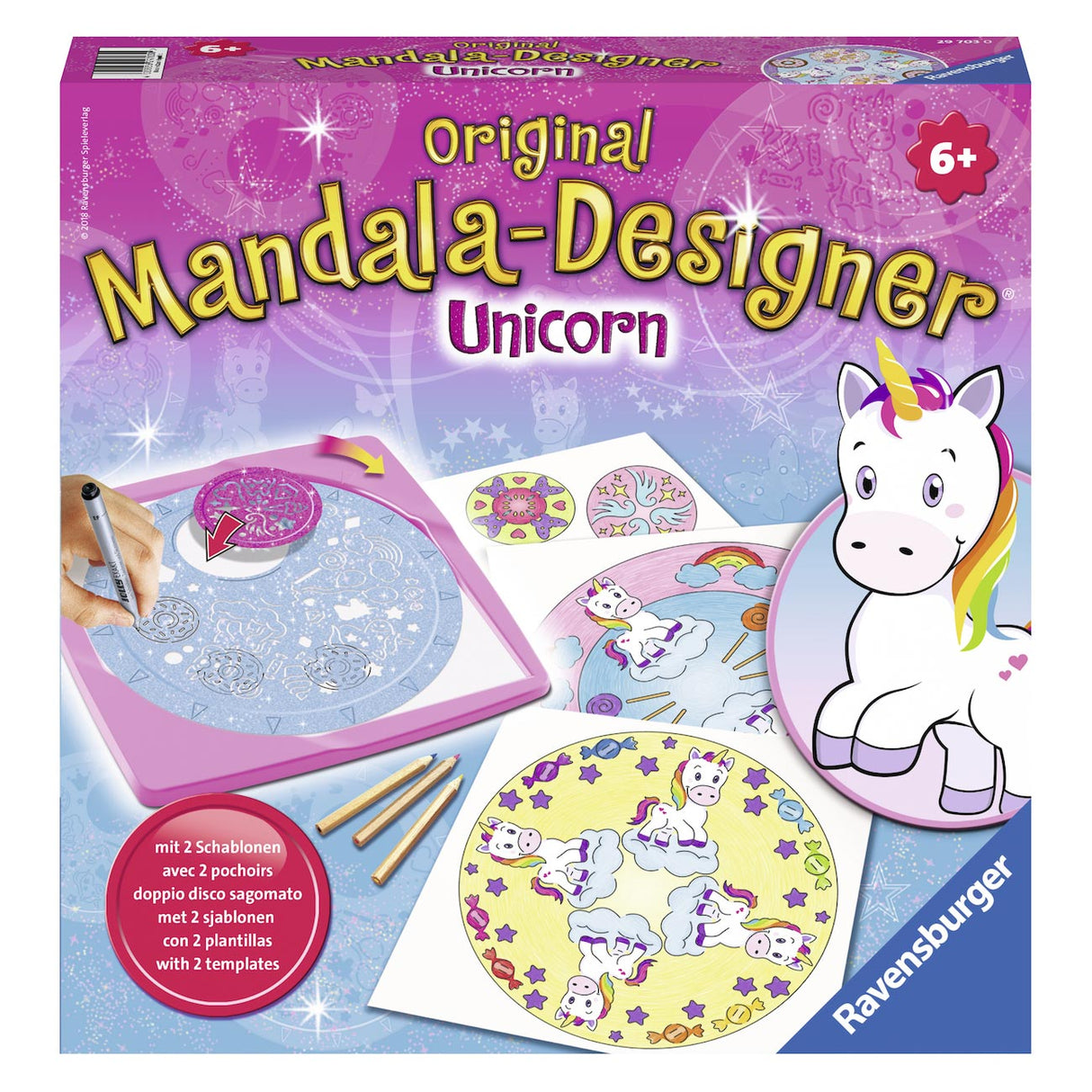 Mandala Designer 2in1 - Unicorno